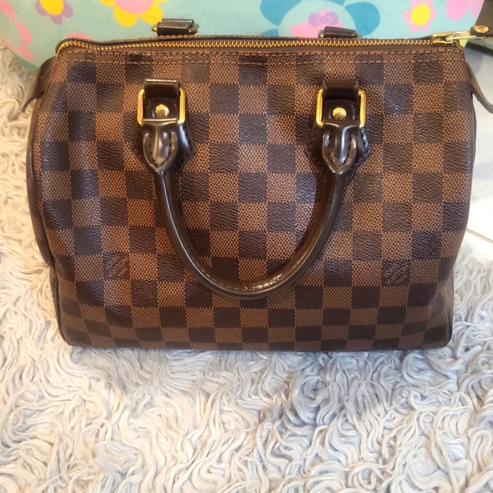 Louis Vuitton damier speedy 25